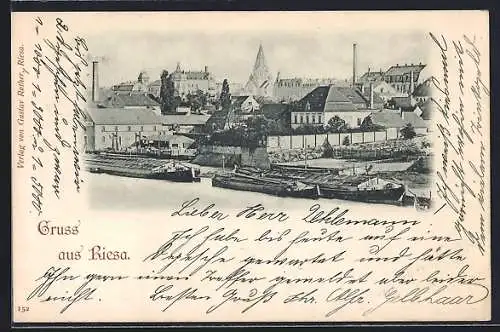 AK Riesa, Teilansicht