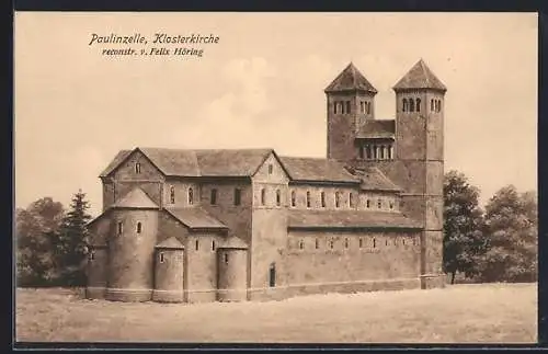AK Paulinzelle, Klosterkirche Paulinzelle, Rekonstruktion