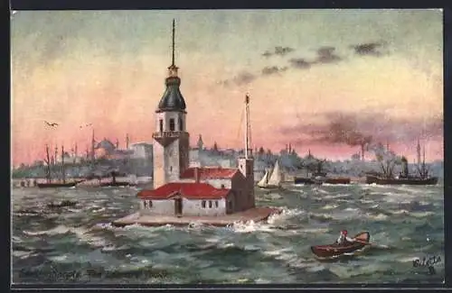 AK Constantinople, Leander`s Tower