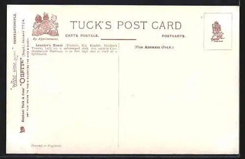 AK Constantinople, Leander`s Tower