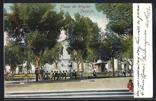 AK Santa Cruz de Tenerife, Plaza de Weyler
