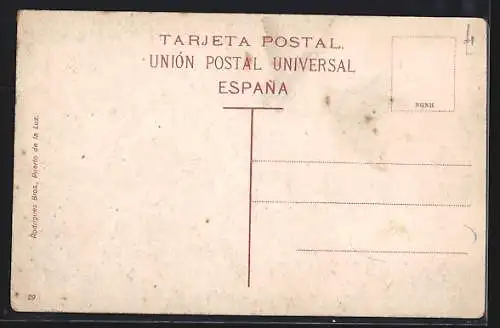 AK Las Palmas, Plaza del Mercado con gente