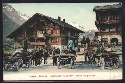 AK Maloja, Osteria vecchia, Casa Segantini