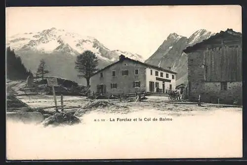 AK La Forclaz, La Forclaz et le Col de Balme