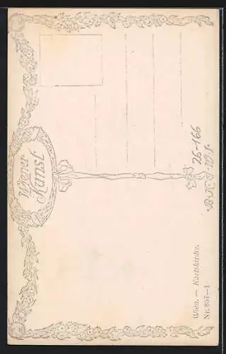 Künstler-AK Rudolf Preuss: Wien, Blick auf die Karlskirche