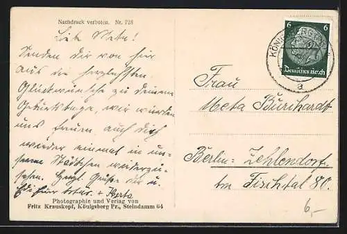 AK Neuhäuser, Ostseestrand mit Seebrücke