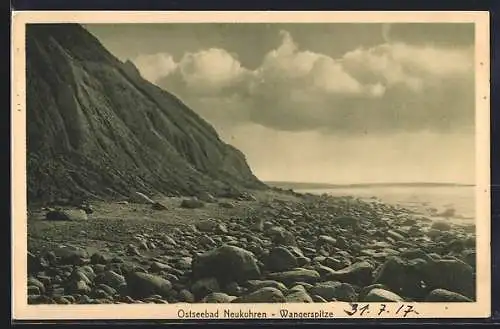 AK Neukuhren, Wangerspitze, Steilküste