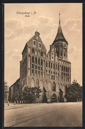 AK Königsberg, Partie vor dem Dom