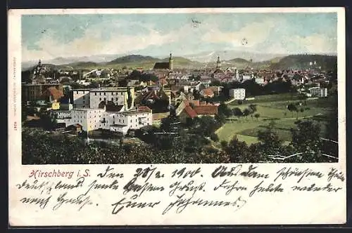 AK Hirschberg / Schlesien, Gesamtansicht