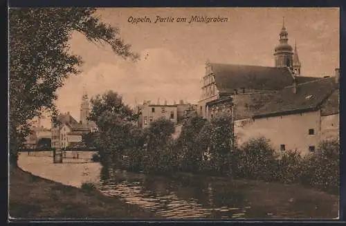 AK Oppeln, Partie am Mühlgraben