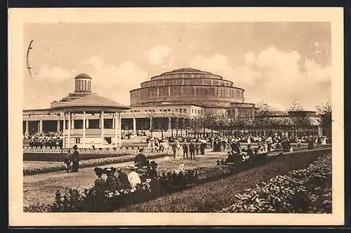 AK Breslau, Ausstellung zur Jahrhundertfeier der Freiheitskriege 1913, Jahrhunderthalle und Haupt-Restaurant