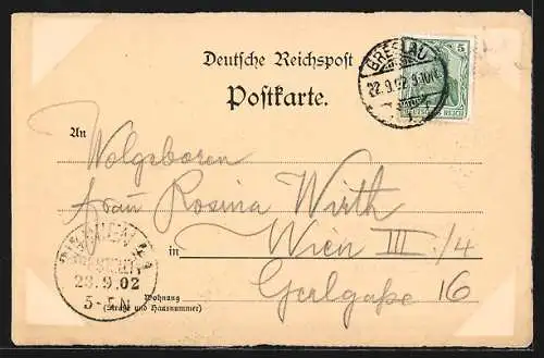 AK Breslau, Das Kaiser Wilhelm-Denkmal