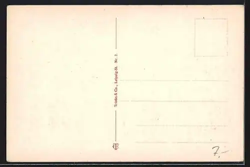 AK Breslau, Ring mit Denkmal Friedrich Wilhelm III.