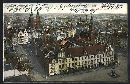 AK Breslau, Blick vom Elisabeth-Turm