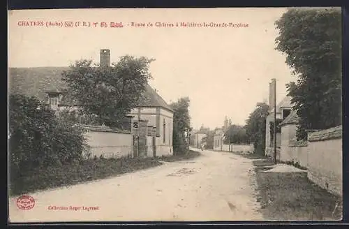 AK Châtres, Route de Châtres à Mâzières-la-Grande-Paroisse