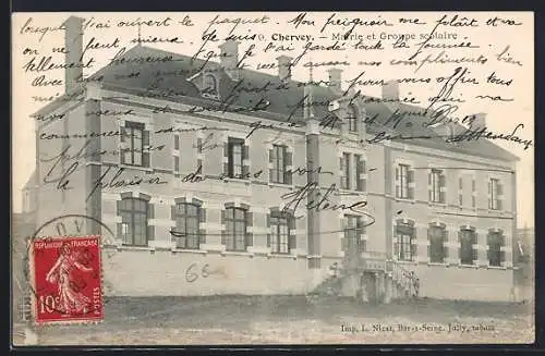 AK Chervex, Mairie et Groupe scolaire