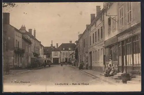 AK Chaource, Rue de l`Étape