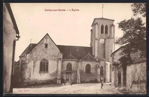 AK Celles-sur-Ource, L`Église