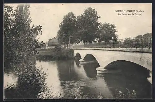AK Bourguignons, Le Pont sur la Seine