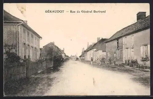 AK Géraudot, Rue du Général Bertrand