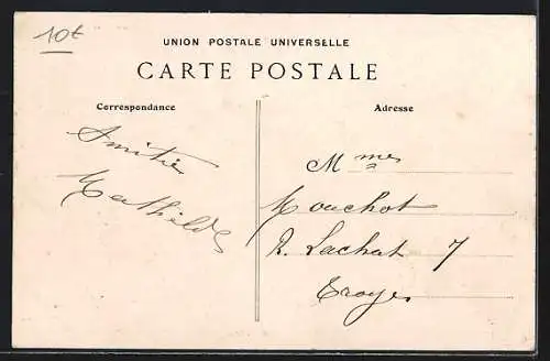 AK Géraudot, La Mairie