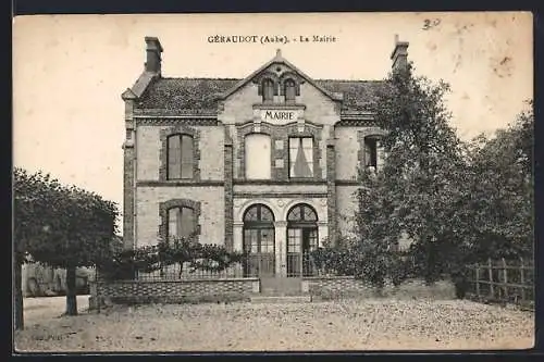 AK Géraudot, La Mairie