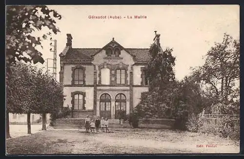 AK Géraudot, La Mairie