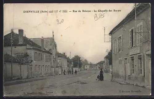 AK Dienville, Rue de Brienne, La Chapelle des Soeurs