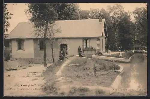 AK Mailly, Usine élévatoire N°1 et Canal latéral