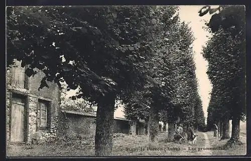 AK Rigny-le-Ferron, Les promenades