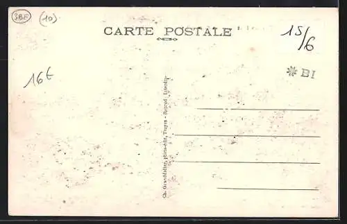 AK Rigny-le-Ferron, Les Promenades