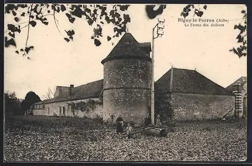AK Rigny-le-Ferron, La Ferme des Ardents