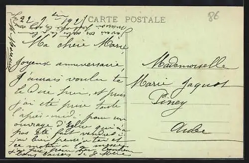 AK Aix-en-Othe, L`Église de la Nativité, XVIe siècle