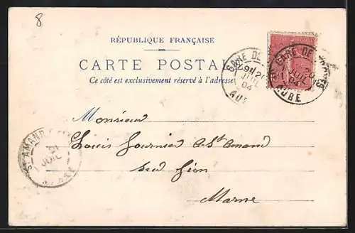 AK Bar-sur-Aube, Le Palais de Justice