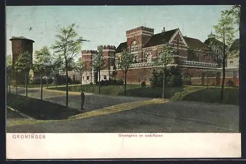 AK Groningen, Gevangenis en watertoren, Gefängnis