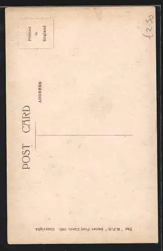 Künstler-AK George Ernest Studdy: To be Shingled or not to Shingle..., Bonzo mit Kamm und Schere