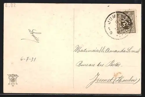 Künstler-AK E. Colombo: Zweisamkeit