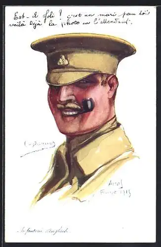 Künstler-AK Em. Dupuis: Nos Allies, Infanterie Anglaise