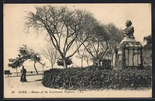 AK Suez, Statue of the Lieutenant Vaghorn