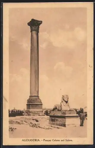 AK Alexandria, Pompey Column and Sphinx