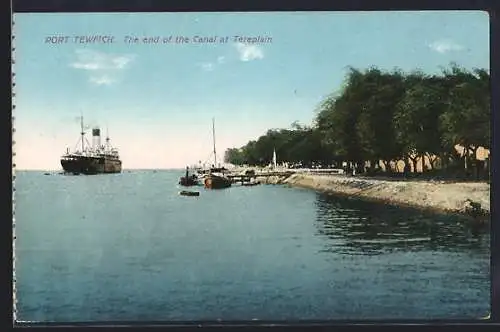 AK Port Tewfick, Tereplain, The end of the Canal