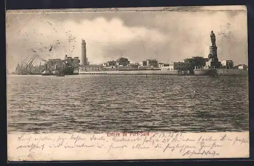 AK Port-Said, Entrée de Port-Said