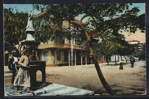 AK Port-Said, Eugenie Street, Rue Eugenie