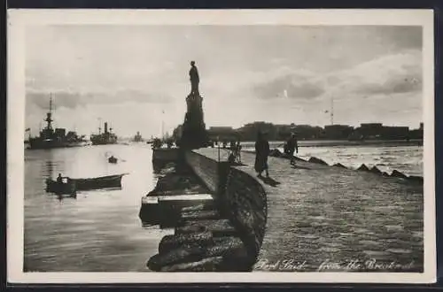 AK Port Said, Port Said from the Breakwater