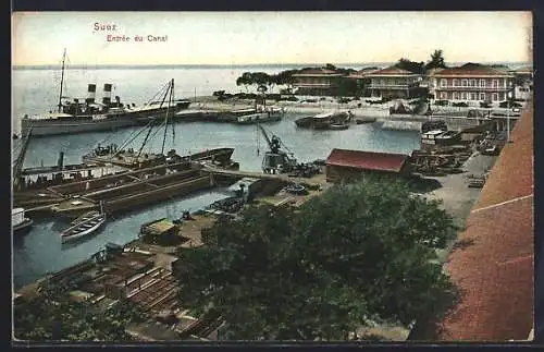 AK Suez, Entrée du Canal