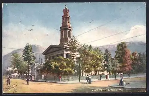 Künstler-AK Cape Town, Cathedral