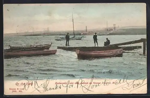 AK Rosherville Lake, On the Rand with Outlook on Nourse Deep