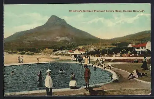 AK Camps Bay /C. P., Children`s Bathing Pool and Lion`s Head