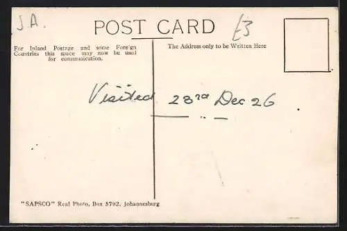 AK Maritzburg, General view, looking West