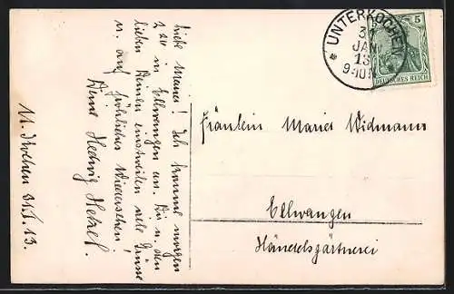 Foto-AK Frau mit Hut sitzt auf einem Stuhl